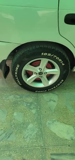 14 inch rim tyres for sale just like new