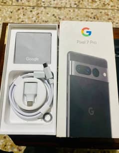 Google pixel 7 pro 12/256gb with full box for sale me no repair