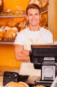 cashier required for bakery