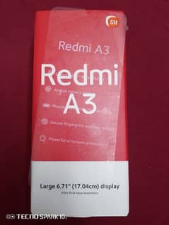 Redmi A3   11 month warranty available