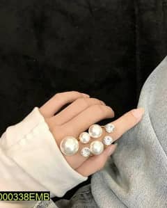 Multi Beads Adjustable Ring
