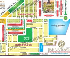 NEW DEAL 10 MARLA HOT LOCATION PLOT IN BAHRIA DOWN TOWN COMMERCIAL