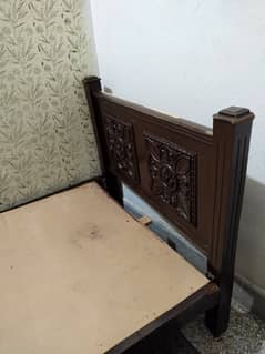 Single wooden Bed for Sale