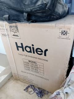 Haier Brand new Twin Tub Washing M/C for sale