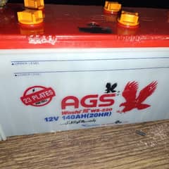 AGS 140AH Battery like new