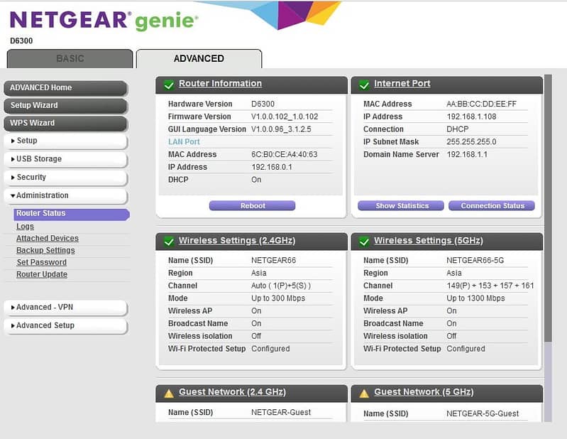 netgear ac1600 dual band gigabit wifi router 11