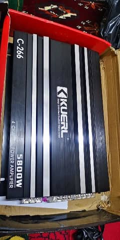 KUERL 4 Channel power amplifier 5800w 0