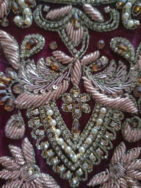 heavy embroidery on shirt fabric chiffon 0