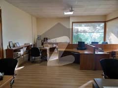 GROUND FLOOR PORTION IS AVAILABLE ON THE RENT FOR COMMERICAL USED AT PECHS BLOCK 2