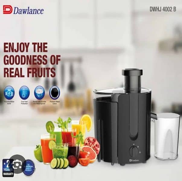 Dawlance juicer Just Box Opened 100% NEW 1