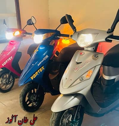 49cc 50cc 80cc 100cc SCOOTY SCOOTER GIRLS BOYS FEMALE MALE LADIES FUEL