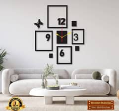 4 Frame Wall clock Premium Quality Cash On Delivery
