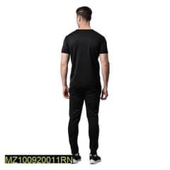 2 pcs polyester micro track suit for men's