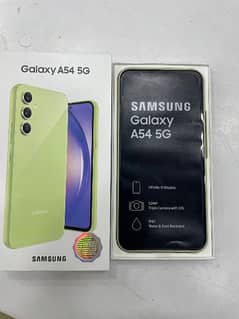 Samsung galaxy A54 5G just box open kia hy 8gb ram 256gb rom