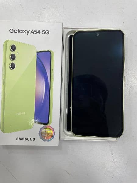 Samsung galaxy A54 5G just box open kia hy 8gb ram 256gb rom 8