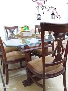 Antique Wooden Dinning Table
