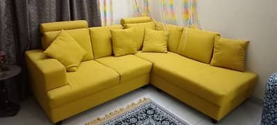 L Shaped Sofa Set for Sale