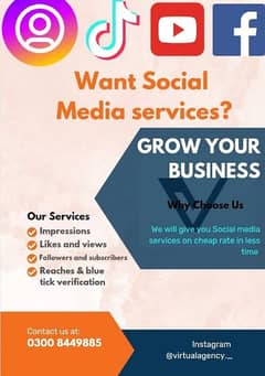 Social media Services