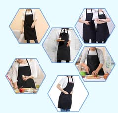 Multicolor Apron with 1 Pocket for Painting Crafting Baking Cooking Ki