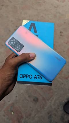 OppO A76 Full Box 6+6 Ram 128gb All ok just panel Chang
