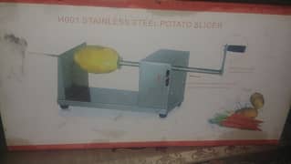 Spiral Potato Machine Stainless Steel