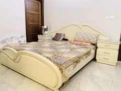 Beautiful Bedset, Side tables, Wardrobe and dressing