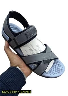 Men's Elastic Fibire Causal Sandal Grey