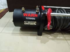 USA 12500lb very powerful warn steel rope winch