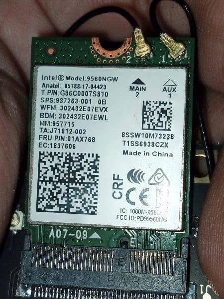 Intel 9560NGW M. 2 Wi-Fi Card – Dual-Band, Bluetooth 5.0, Laptop 2