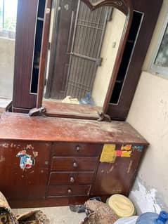 Old Furniture for sale (dressing and side table)