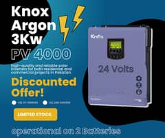 Knox Argon 4000 – 3kw Off Grid Inverter