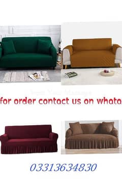 sofa chairs & bed cover