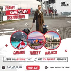 Visit Visa for Turkey, Azerbaijan, Thailand, Malaysia, Oman & Bahrain