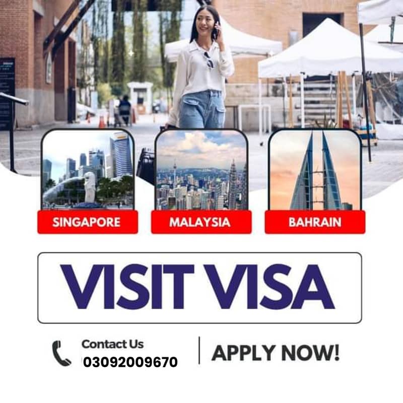 Visit Visa for Azerbaijan, Turkey, Thailand, Malaysia, and Bahrain 1