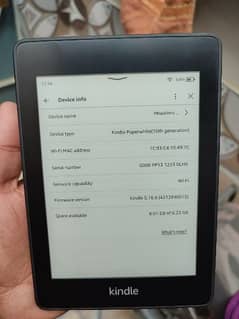 i m selling Amazon Kindle Paperwhite 8GB (10th Generation)