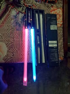star war light saber RGB 2 piece set