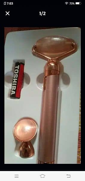 face lifting and titning massager. 1