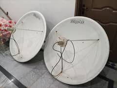 Dishes, Lnbs and Receivor for sale