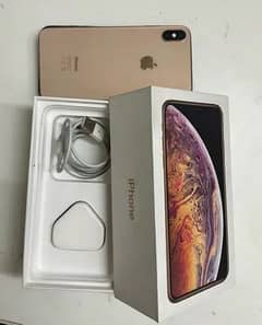 apple iPhone XS max pta approved full accessories Complete Box ma