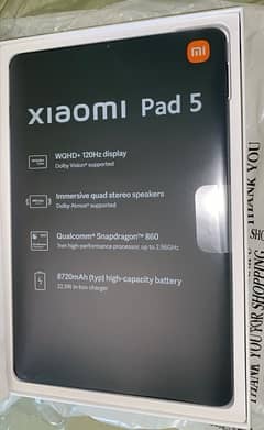 Xiaomi Pad 5 6gb/ 256gb brand new