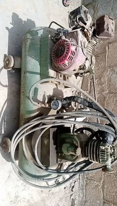 Air compressor with generator engine for sale contact in description