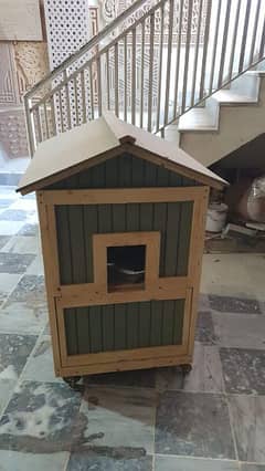 Cat House Wooden