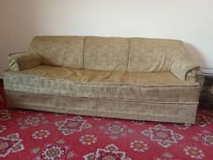 5 seater sofa with 2 chairs