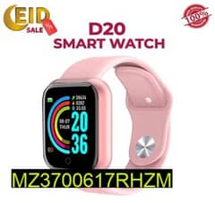 d20 smart watch ,pink