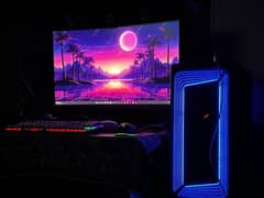 Gaming pc rtx 3070 with monitor