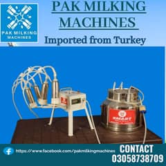 Smart Milking Machines for cows and Bufallow Battery operated