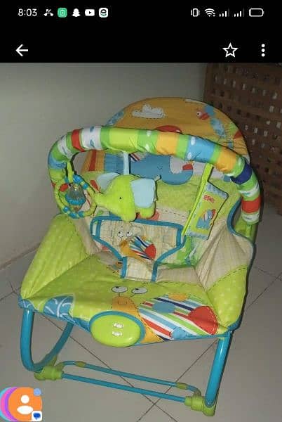 vry gud condition baby rocker 3