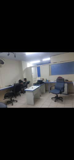 Fully Furnished Office With Car Parking
