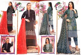 Banarasi 3-piece silk suits