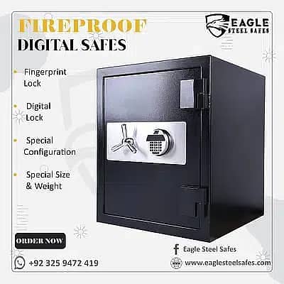 GUN SAFE , DIGITAL STEEL CASH LOCKER , STEEL DOOR , ALMIRAH , CABINET 10